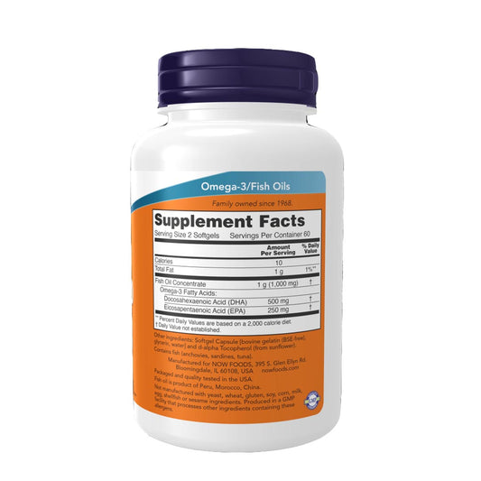 NOW DHA 250mg, 120 Ct