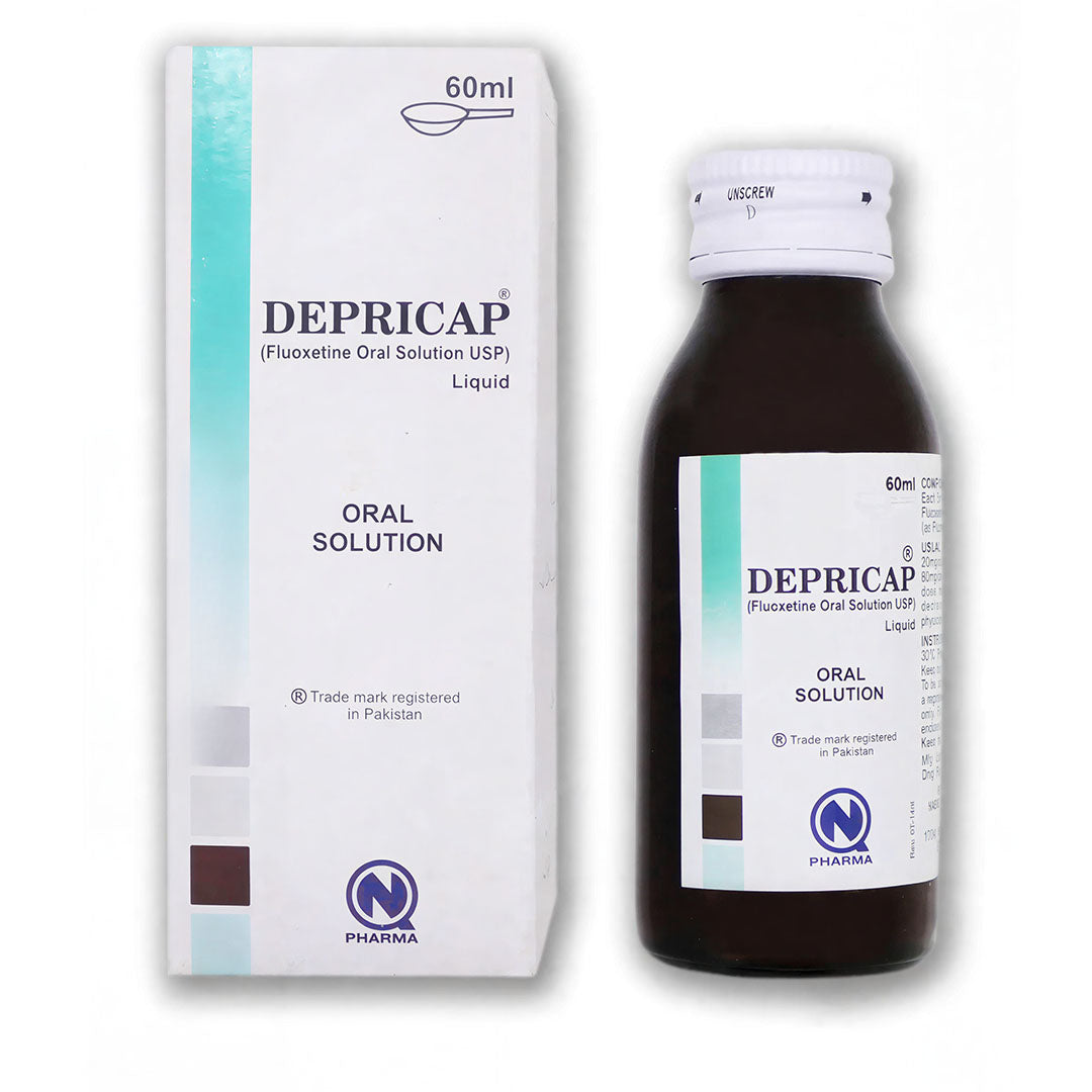 Depricap (Fluoxetine) Oral Solution, 60 ml - Nabiqasim