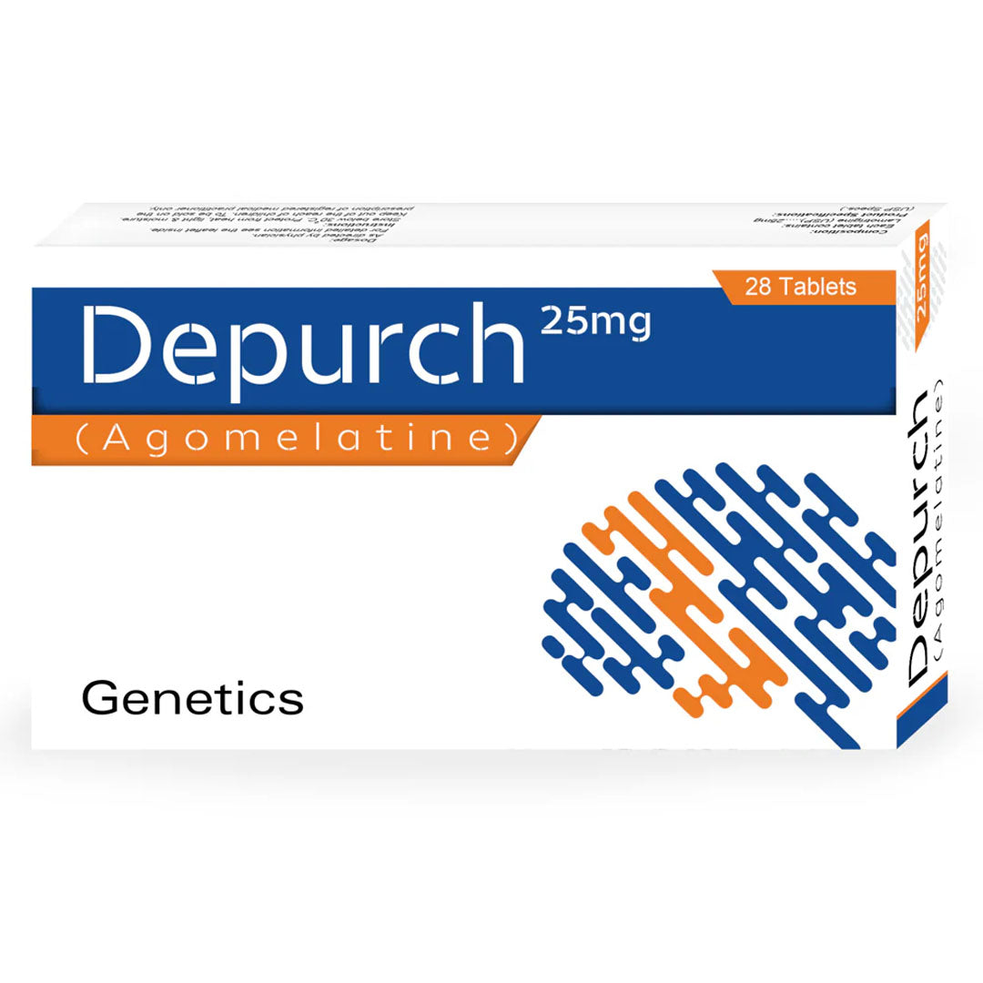 Depurch (Agomelatine) 25mg, 28 Ct - Genetics