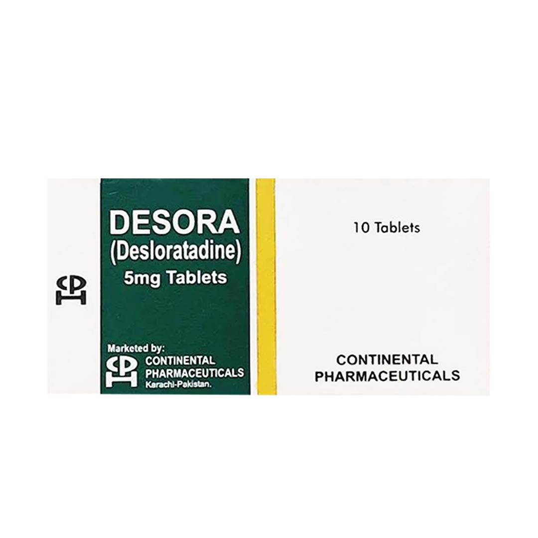 Desora Tablets 5mg, 10 Ct - Continental Pharma