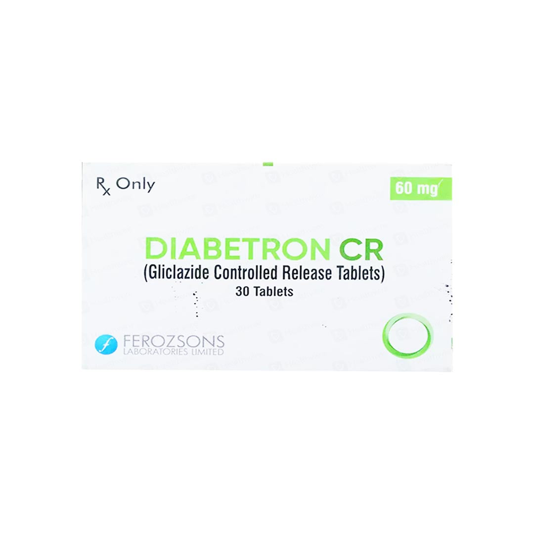 Diabetron CR 60mg, 30 Ct - Ferozsons