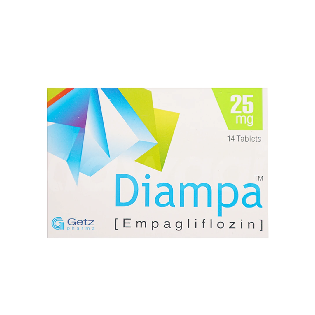 Diampa (Empagliflozin) 25mg, 14 Ct - Getz Pharma