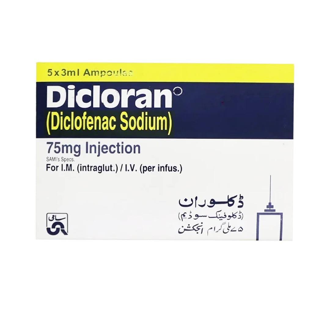 Dicloran 75mg Injection, 5 Ct - Sami Pharma