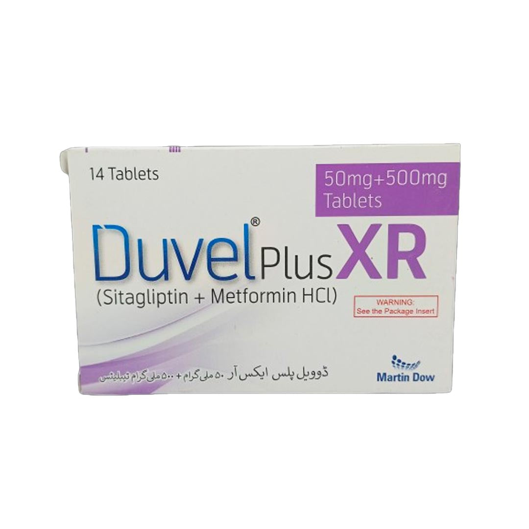 Duvel Plus XR Tablets 50/500mg, 14 Ct - Martin Dow