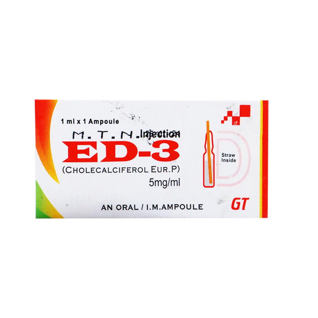 ED-3 Inj 5mg/ml, 1 Ct - GT Pharma