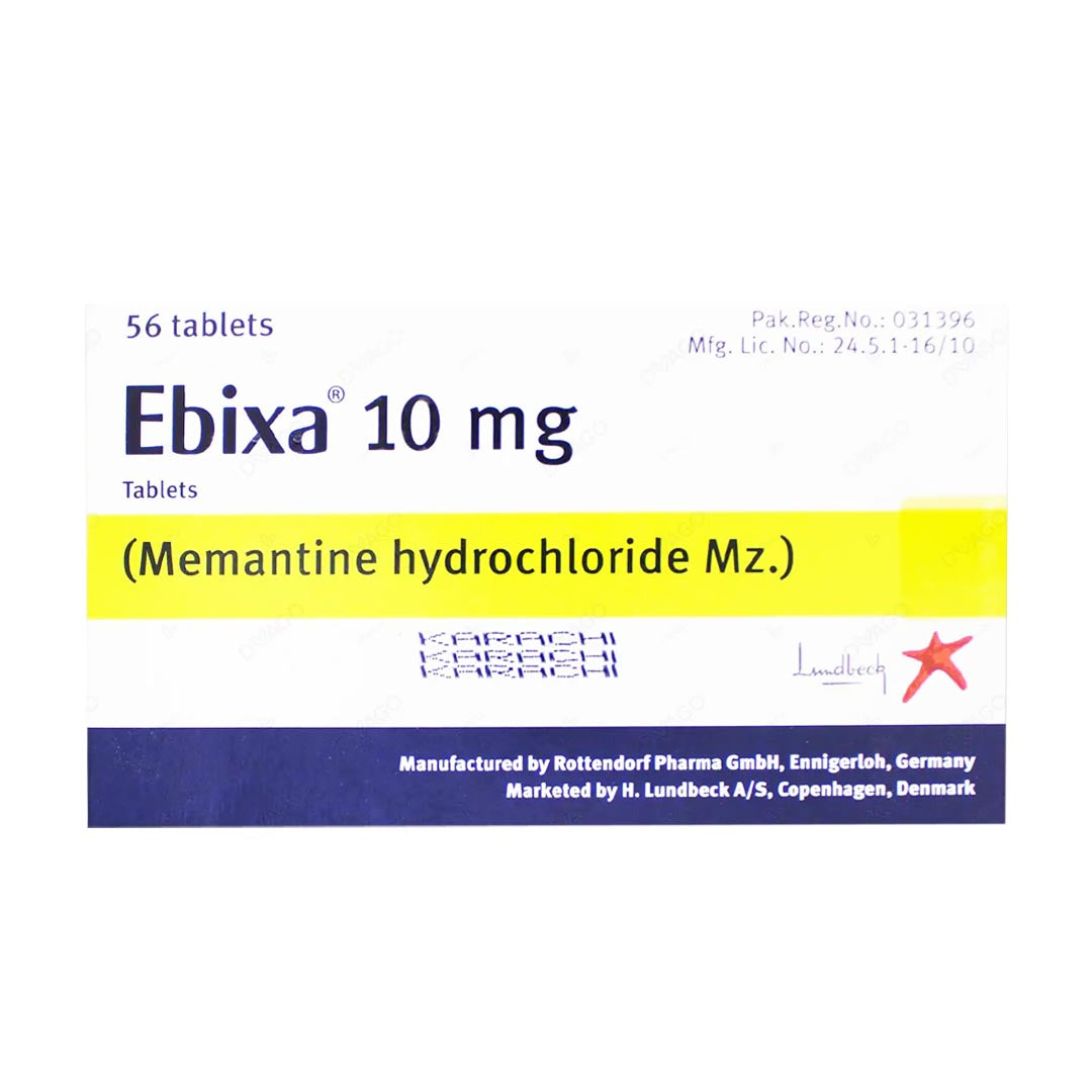 Ebixa Tablets 10mg, 56 Ct - Lundbeck