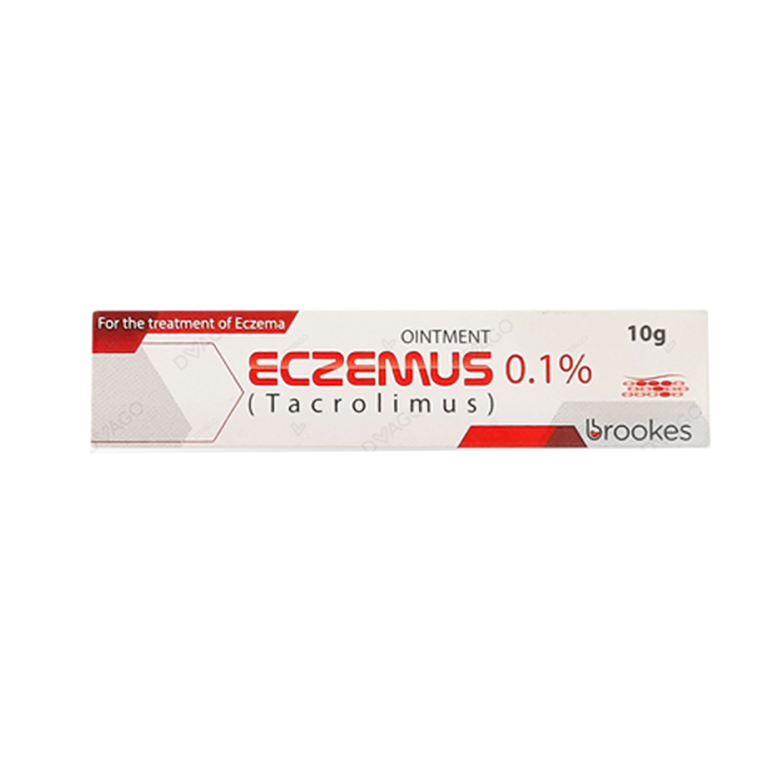 Eczemus 0.1 % Ointment, 10g - Brookes Pharma
