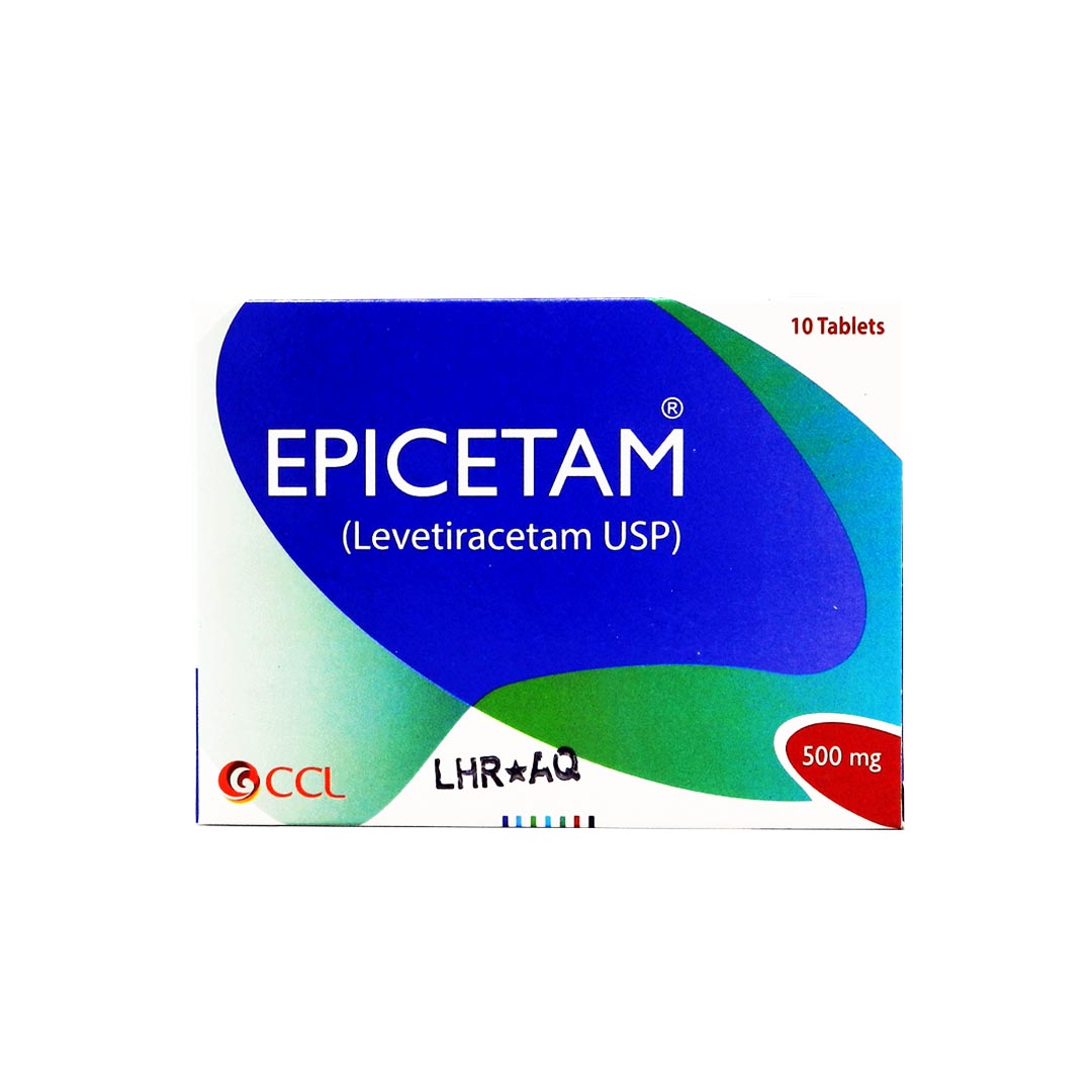 Epicetam Tablets 500mg, 10 Ct - CCL