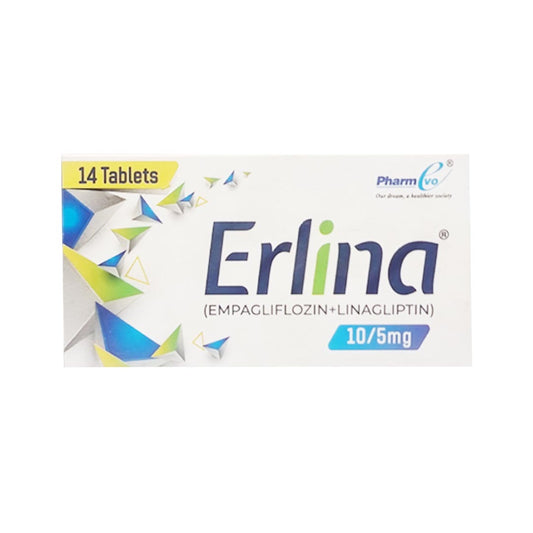 Erlina Tablets 10/5mg, 14 Ct - PharmEvo