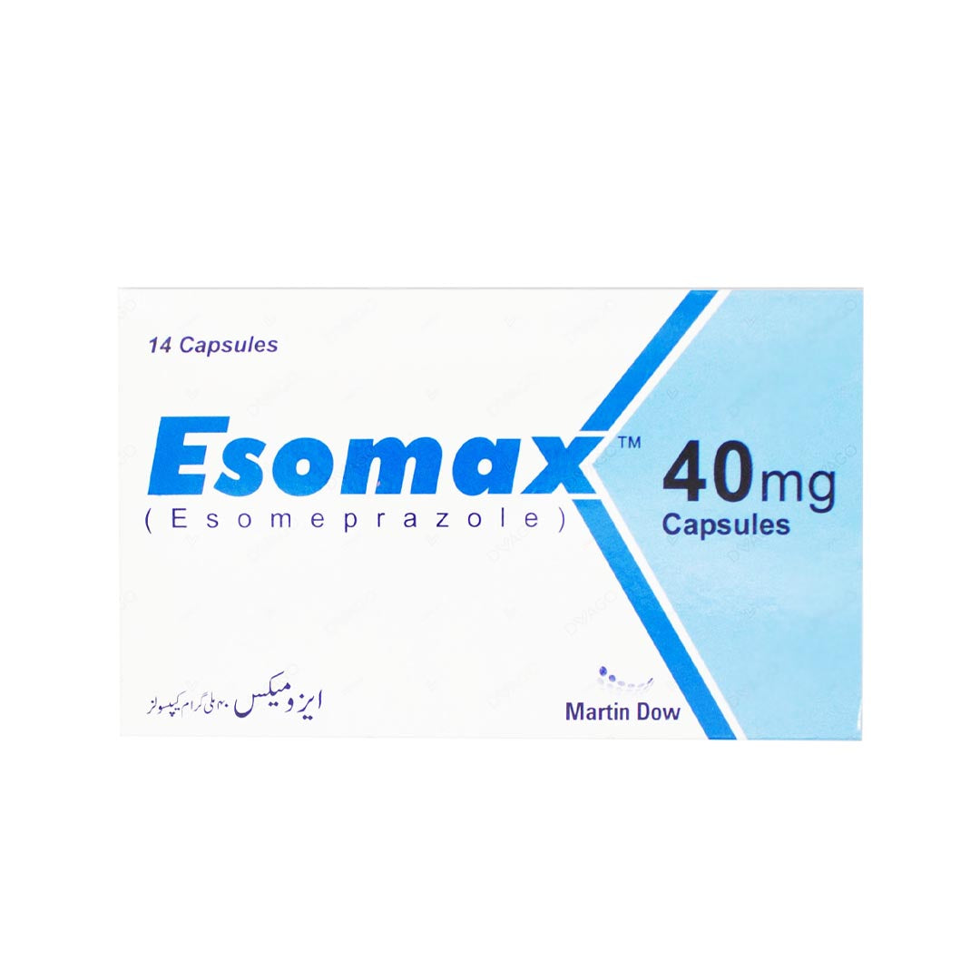 Esomax Capsules 40mg, 14 Ct - Martin Dow