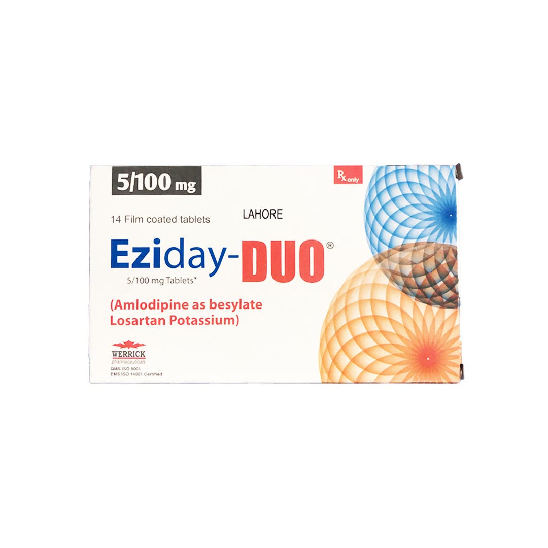Eziday-Duo 5-100 mg_14 Ct-Werrick Pharma