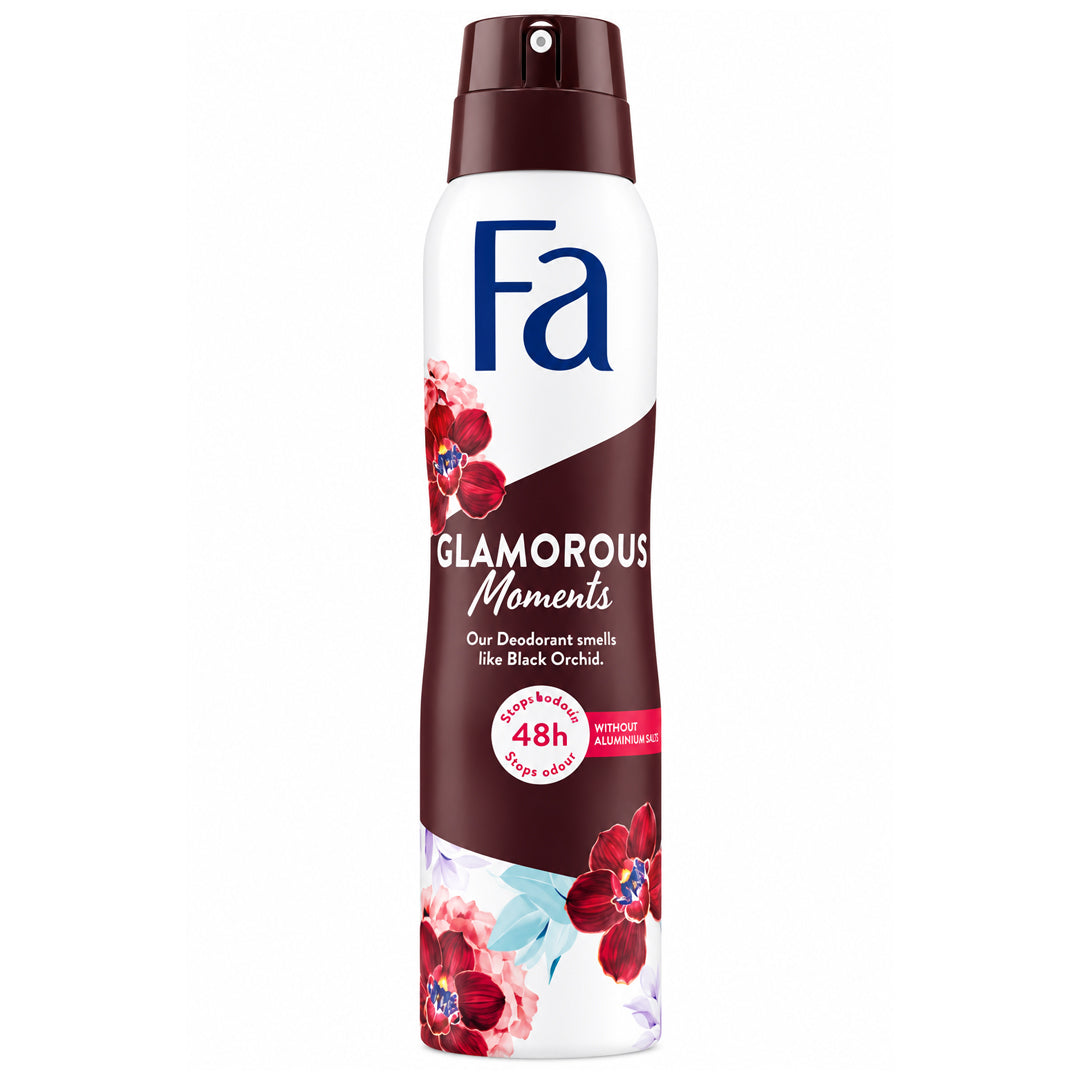 Fa Glamorous Moments 48H Stops Odour Deodorant Spray, 150 ml
