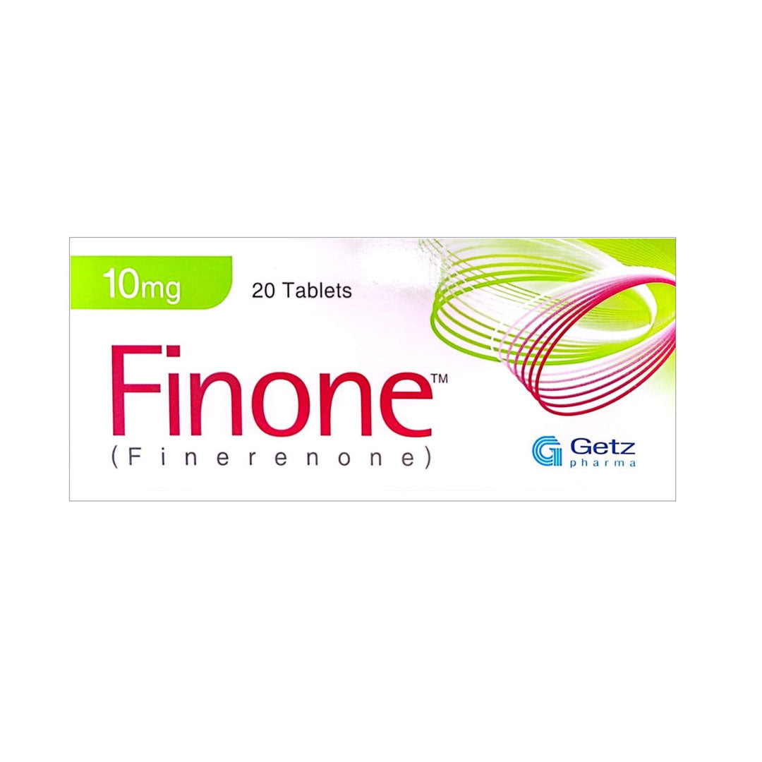 Finone (Finerenone) 10mg, 20 Ct - Getz Pharma