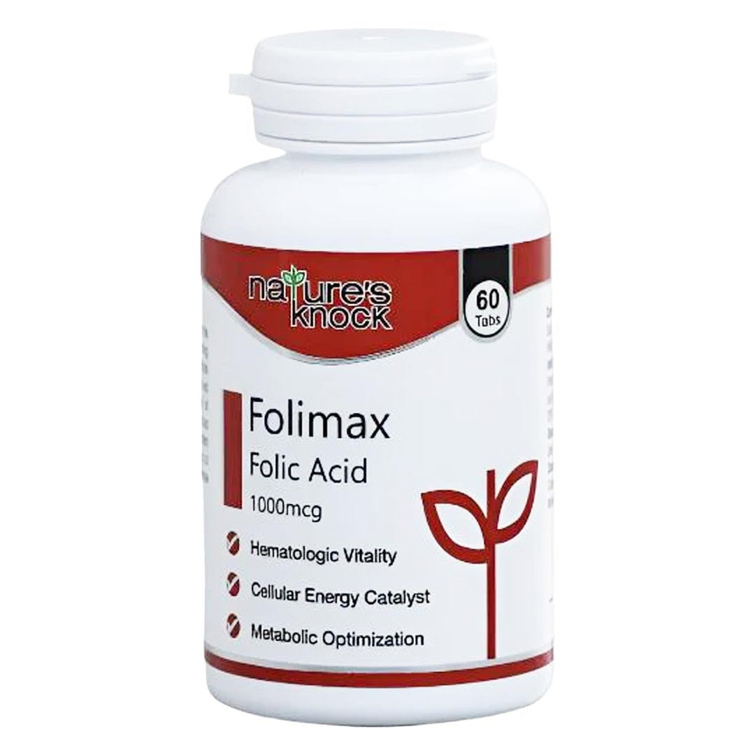 Folimax Folic Acid 1000 mcg_60 Ct-Natures Knock