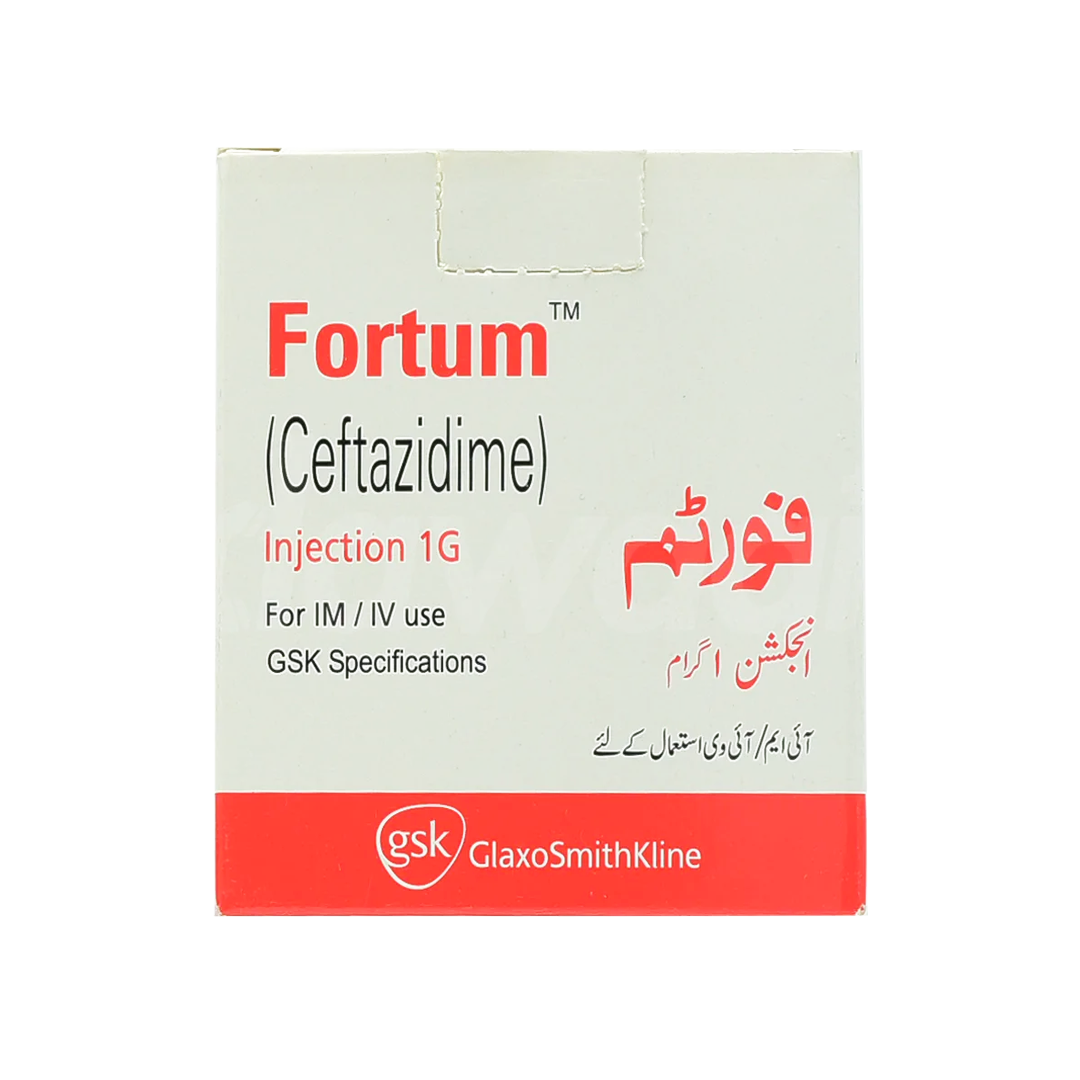 Fortum (Ceftazidime) Injection, 1G - GSK