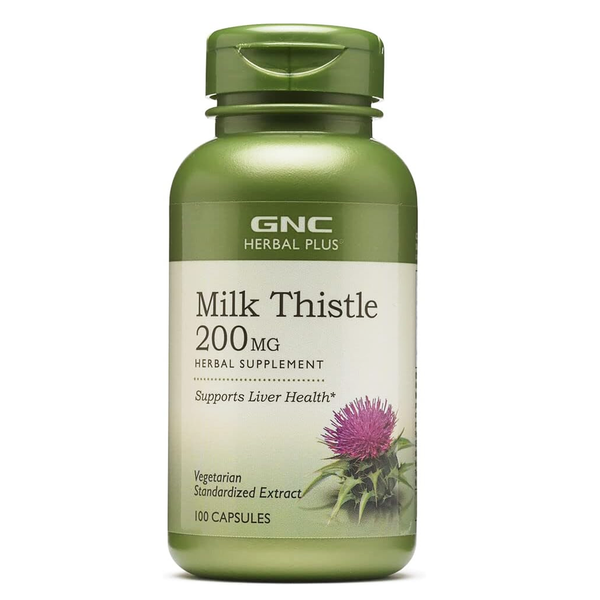 GNC Herbal Plus Milk Thistle 200 mg