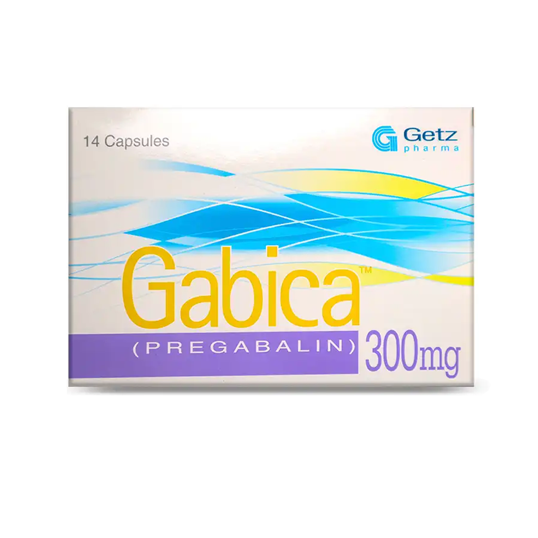 Gabica Capsules 300mg, 14 Ct - Getz Pharma