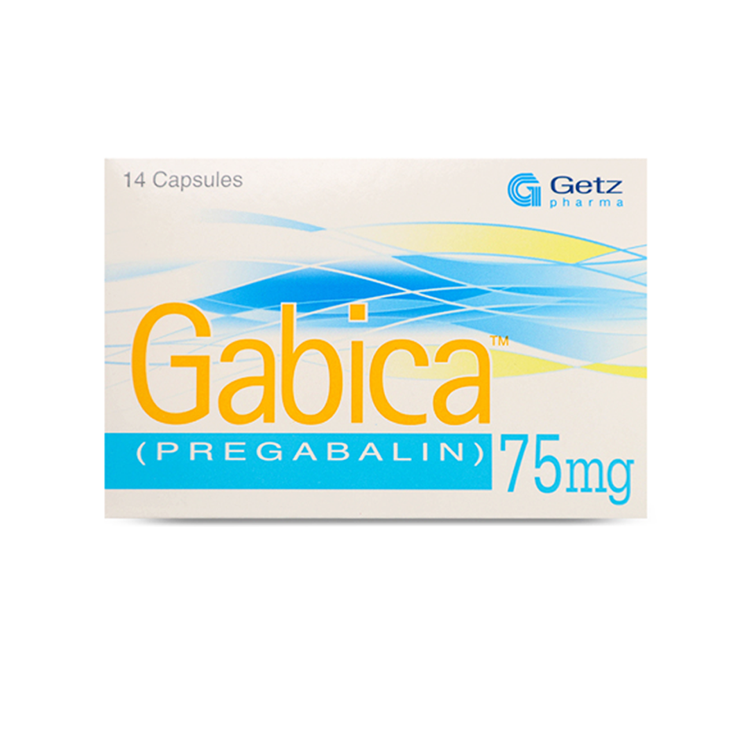 Gabica Capsules 75mg, 14 Ct - Getz Pharma