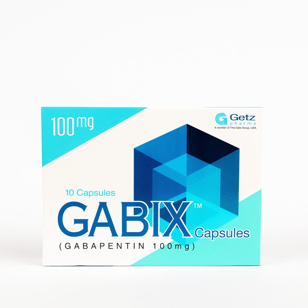 Gabix (Gabapentin) 100mg, 10 Ct - Getz Pharma