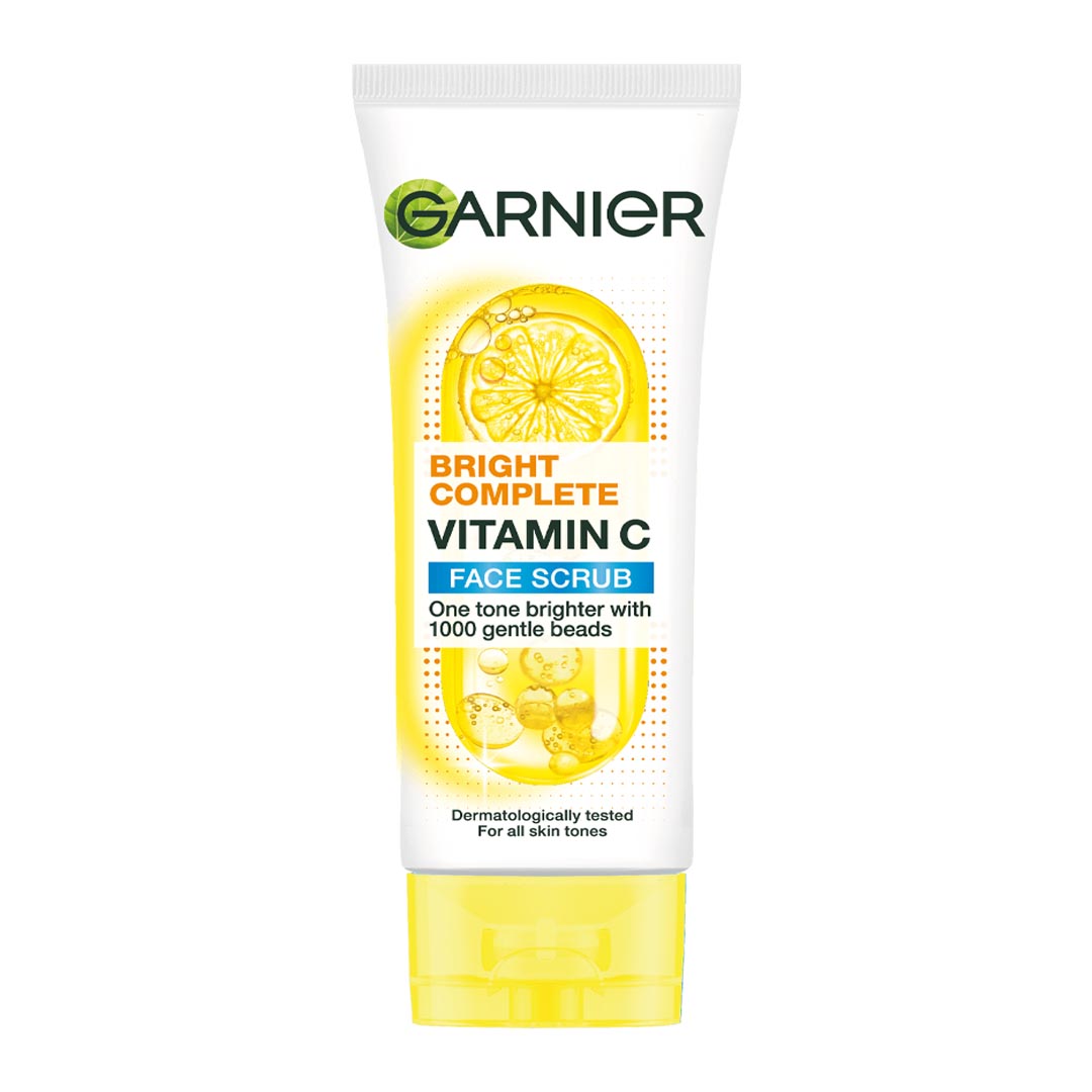 Garnier Bright Complete Vitamin C Face Scrub, 100ml