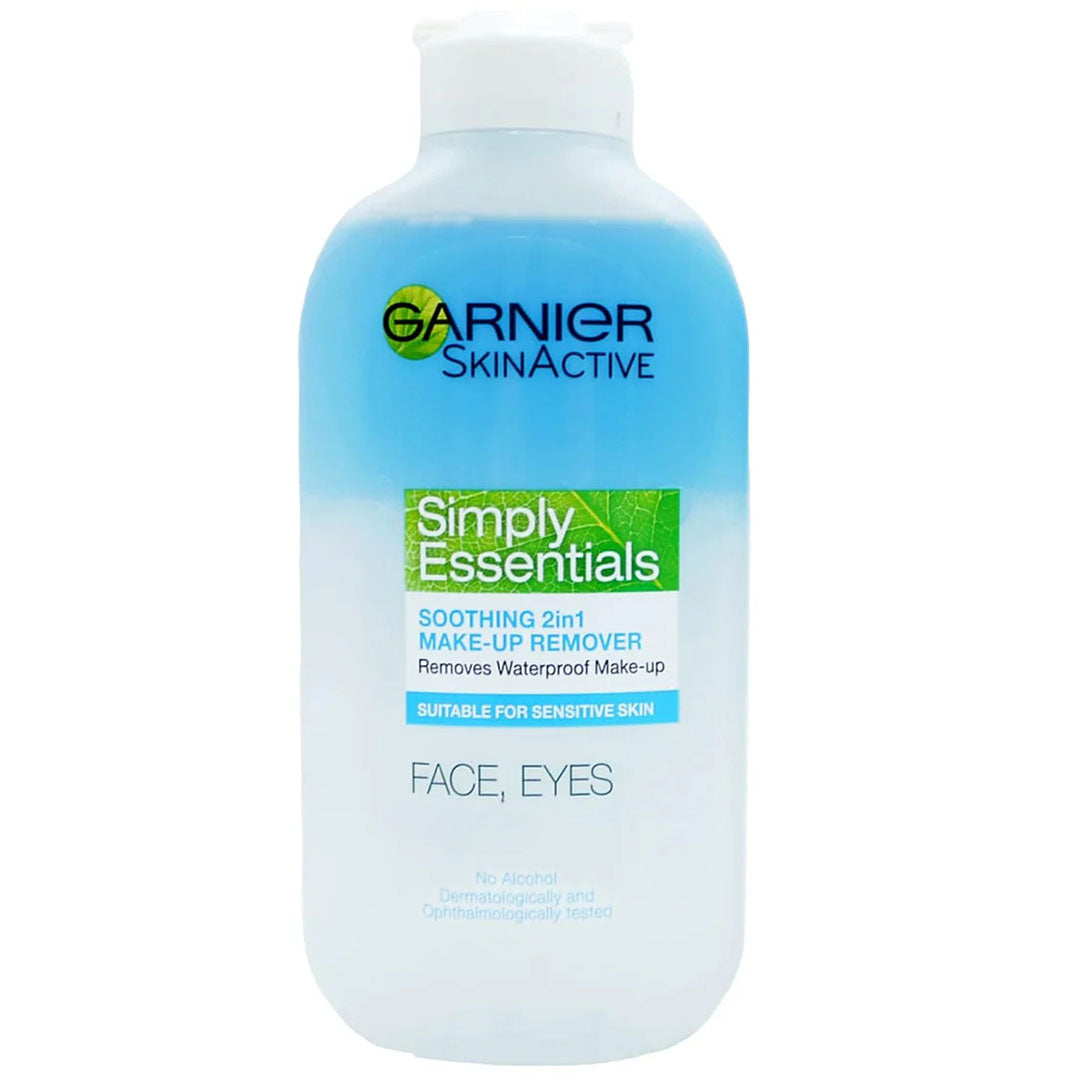 Garnier Skin Active Soothing 2 in 1 Make-Up Remover, 200 ml