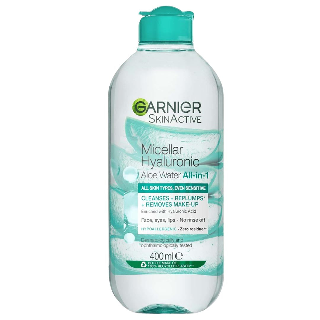 Garnier Micellar Hyaluronic Aloe Water All in 1_All Skin Types_Even Sensitive_400ml
