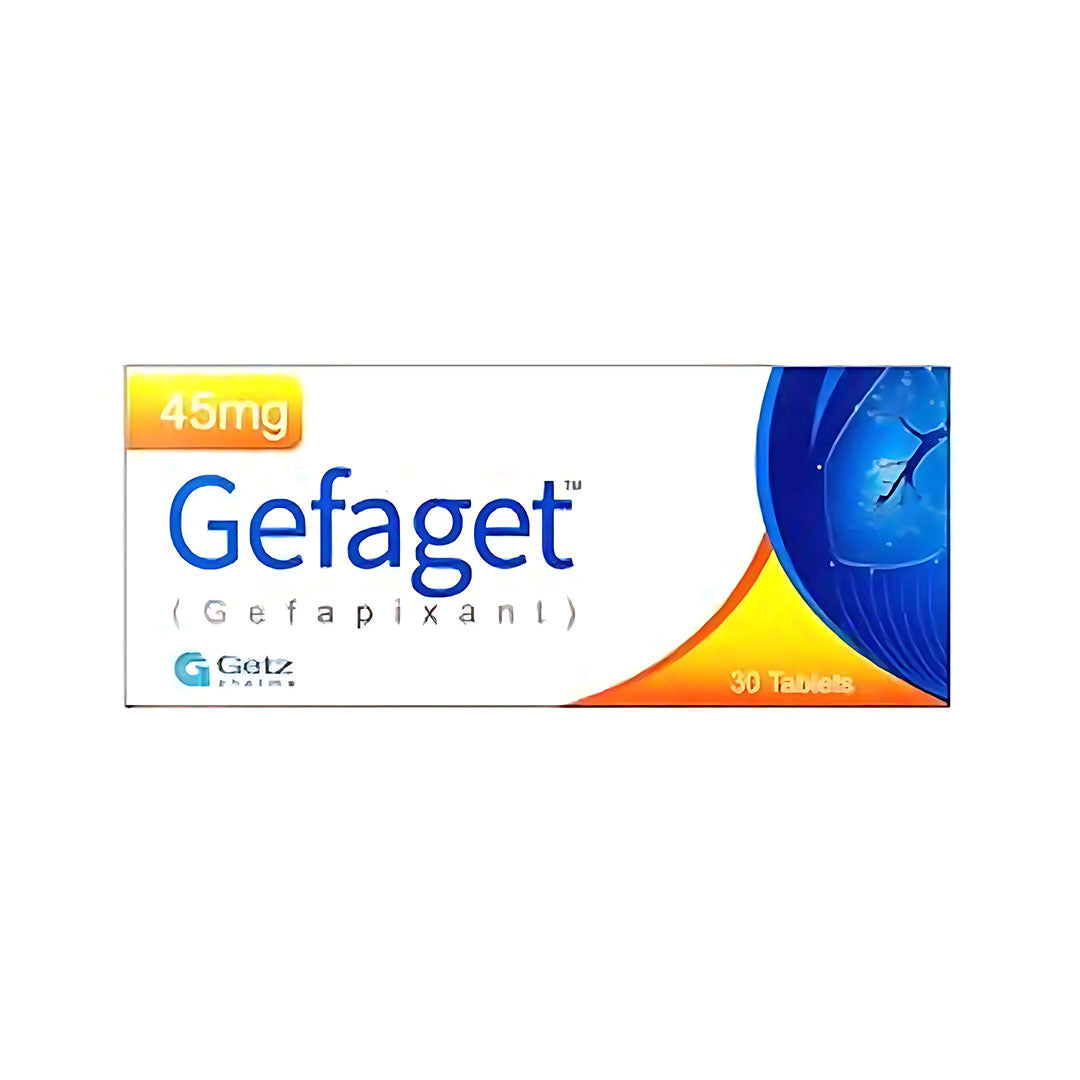 Gefaget (Gefapixant) 45mg, 30 Ct - Getz Pharma