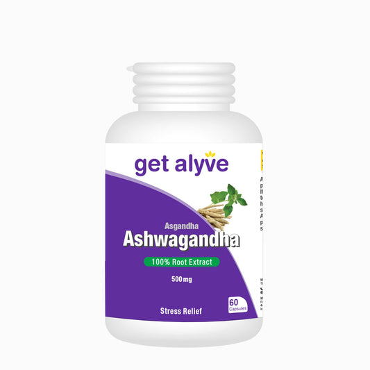 Get Alyve Ashwagandha Root Extract (Asgandha), 60 Ct