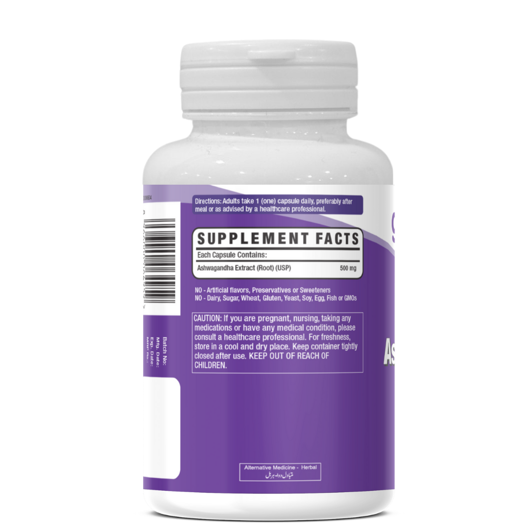 Get Alyve Ashwagandha Supplement Facts