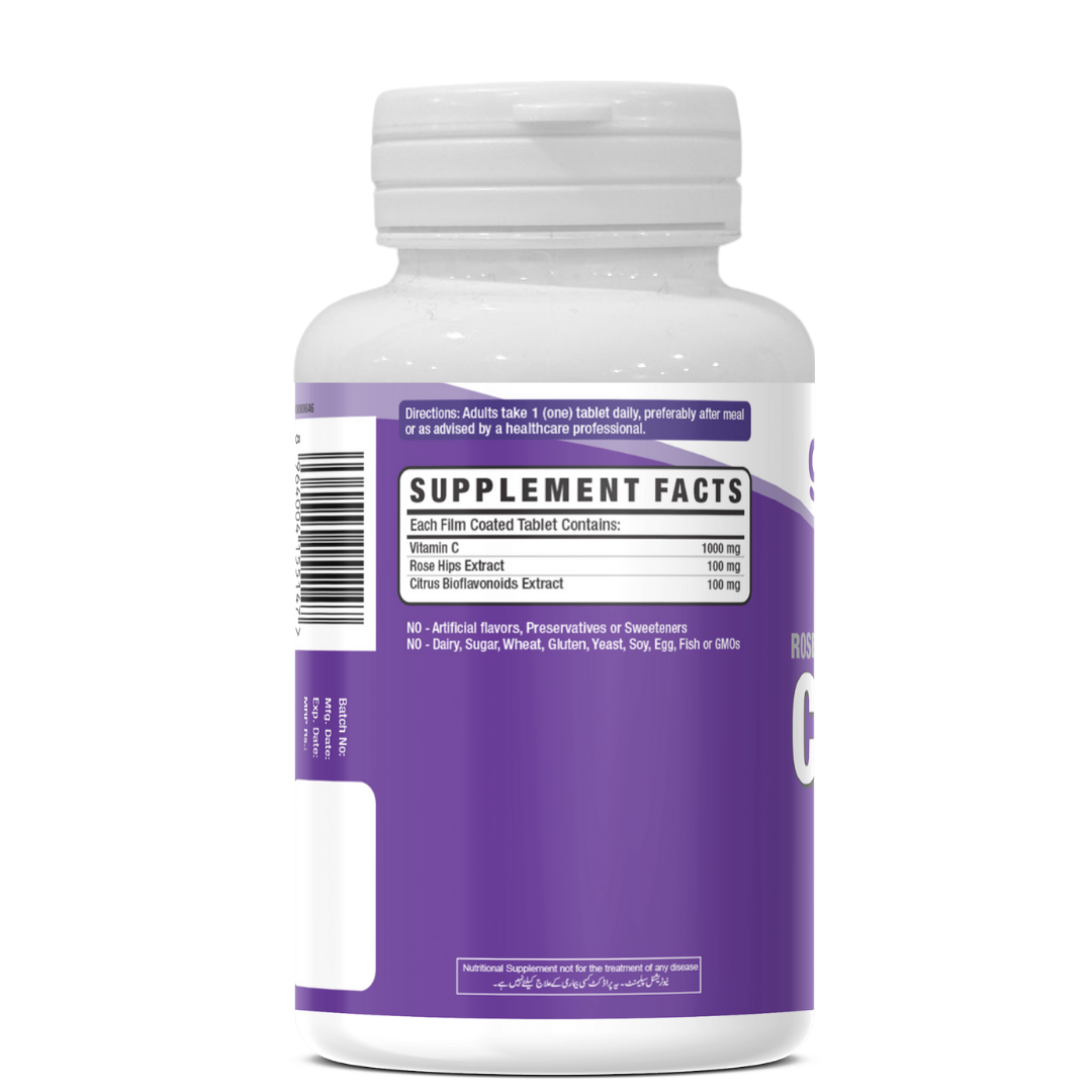 Get Alyve Vitamin C 1000mg Supplement Facts