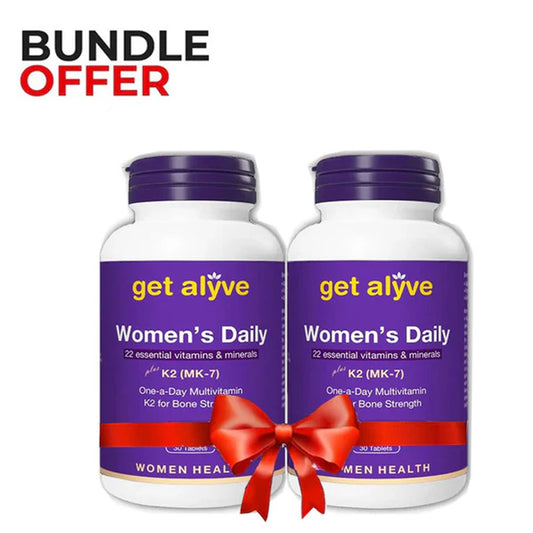Get Alyve Women's Daily One A Day Multivitamin, 30 Ct