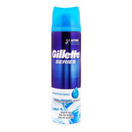 Gillette Series 3x Action Sensitive Cool Shave Gel, 200ml