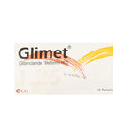 Glimet Tablets 1.25/250mg, 30 Ct - CCL
