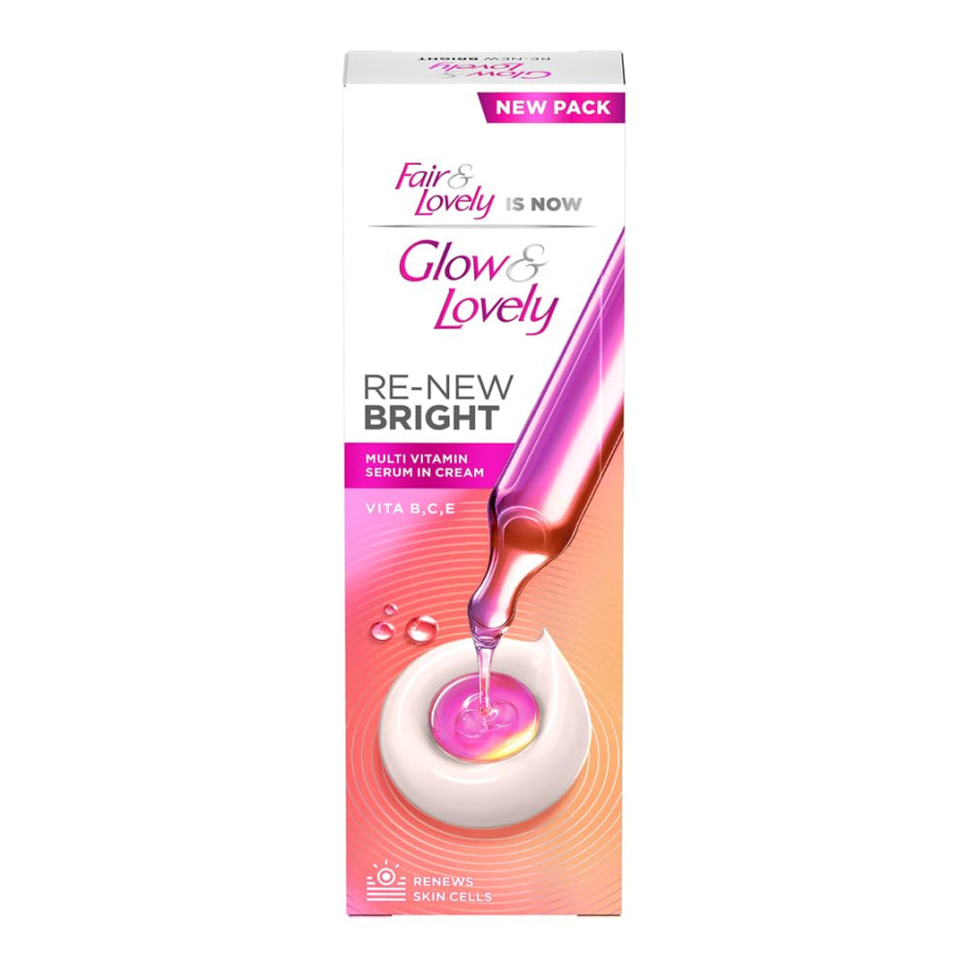 Glow & Lovely (Fair & Lovely) Re-New Advanced Multi Vitamin Face Cream, 25g