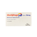 Glucophage XR Tablet 750mg, 30 Ct - Martin Dow