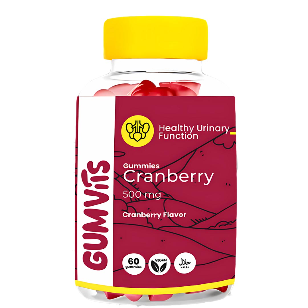 Gumvits Cranberry 500mg Gummies, 60 Ct