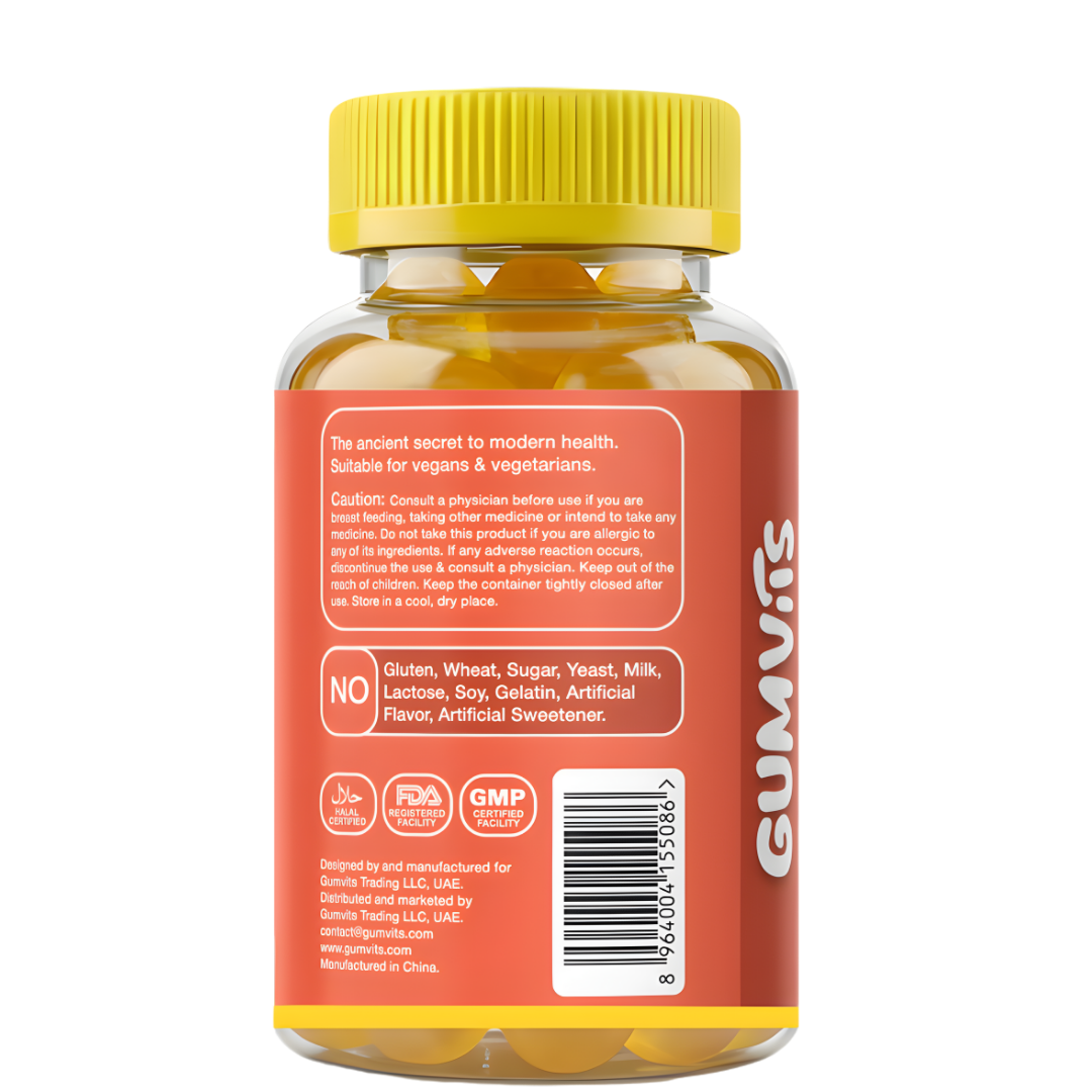 Gumvits Berberine 450mg Gummies Details