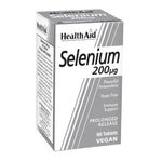 HealthAid Selenium 200mcg, 60 Ct