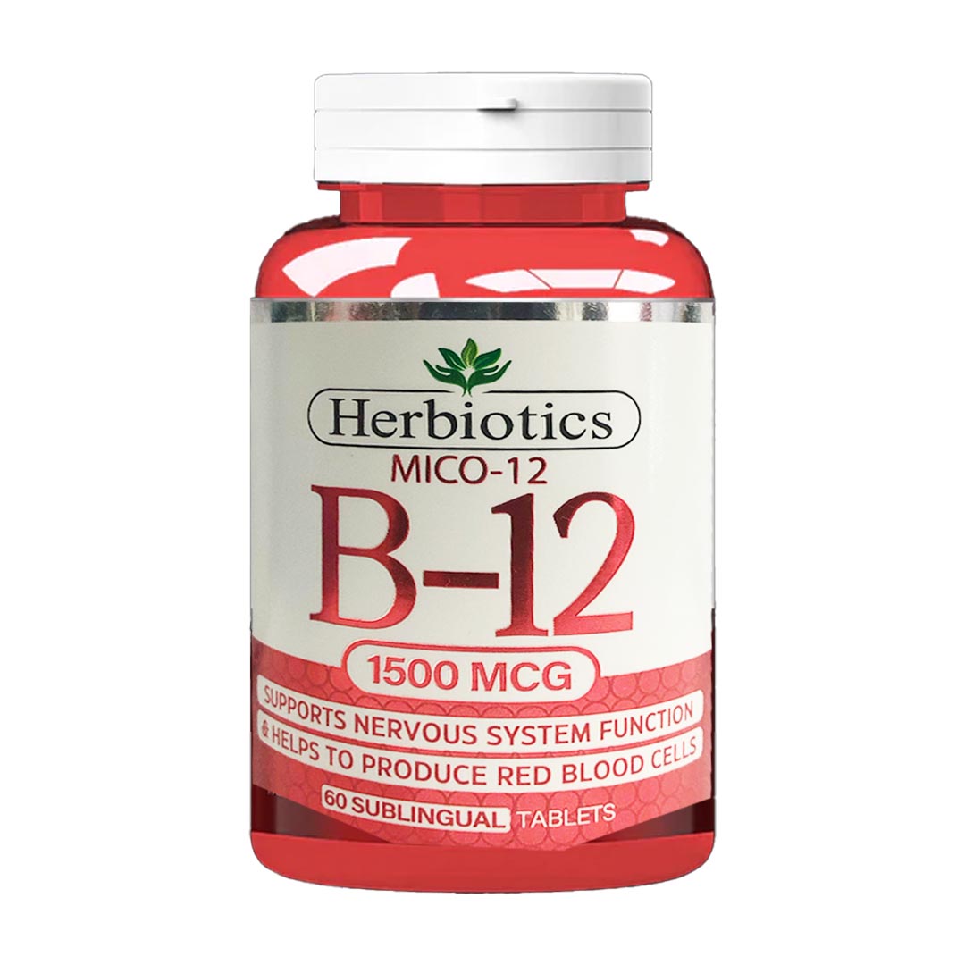 Herbiotics Mico-12 Vitamin B12, 60Ct