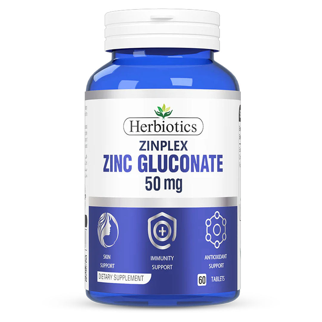 Herbiotics Zinplex (Zinc), 60 Ct