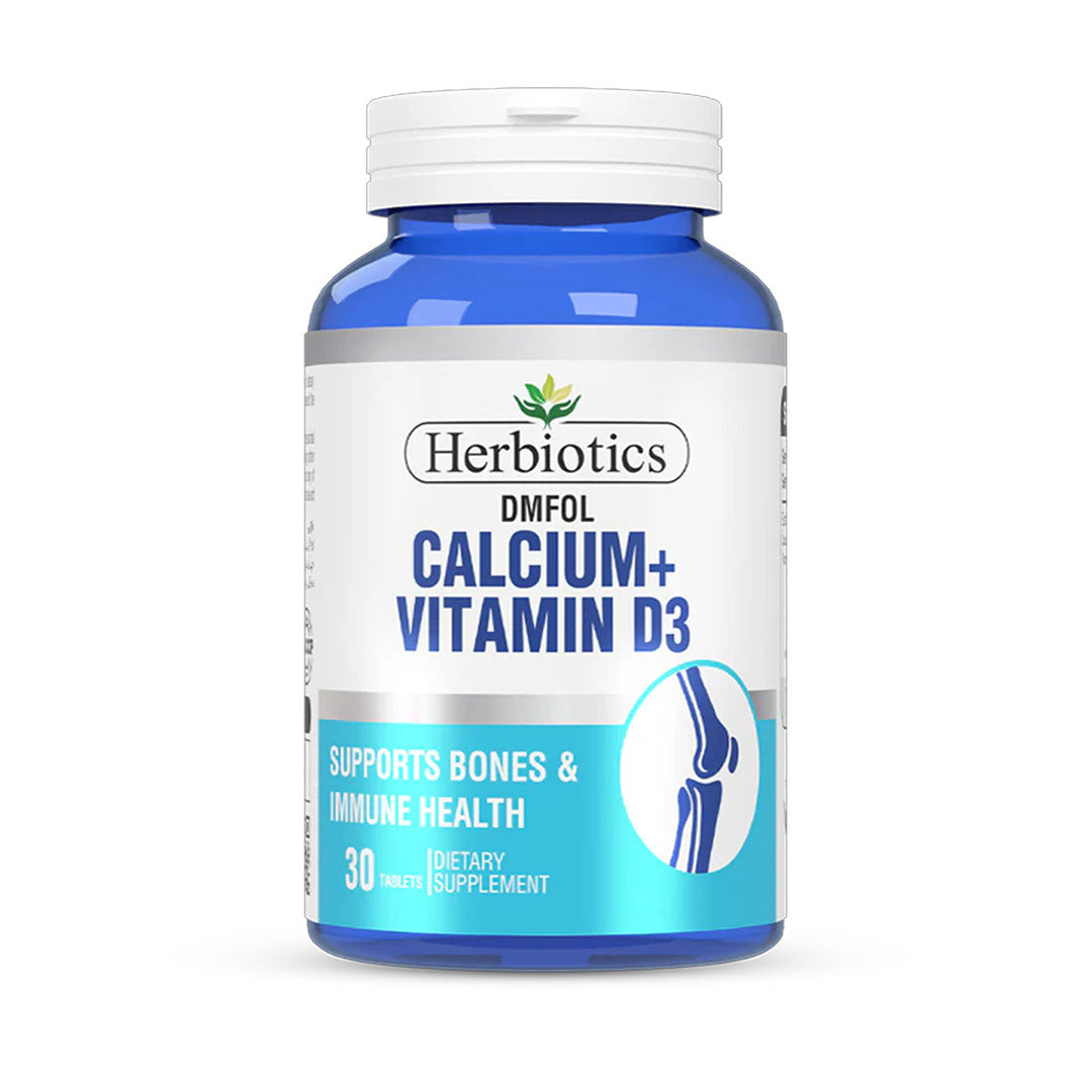 Herbiotics Dmfol Calcium Vitamin D3, 30Ct