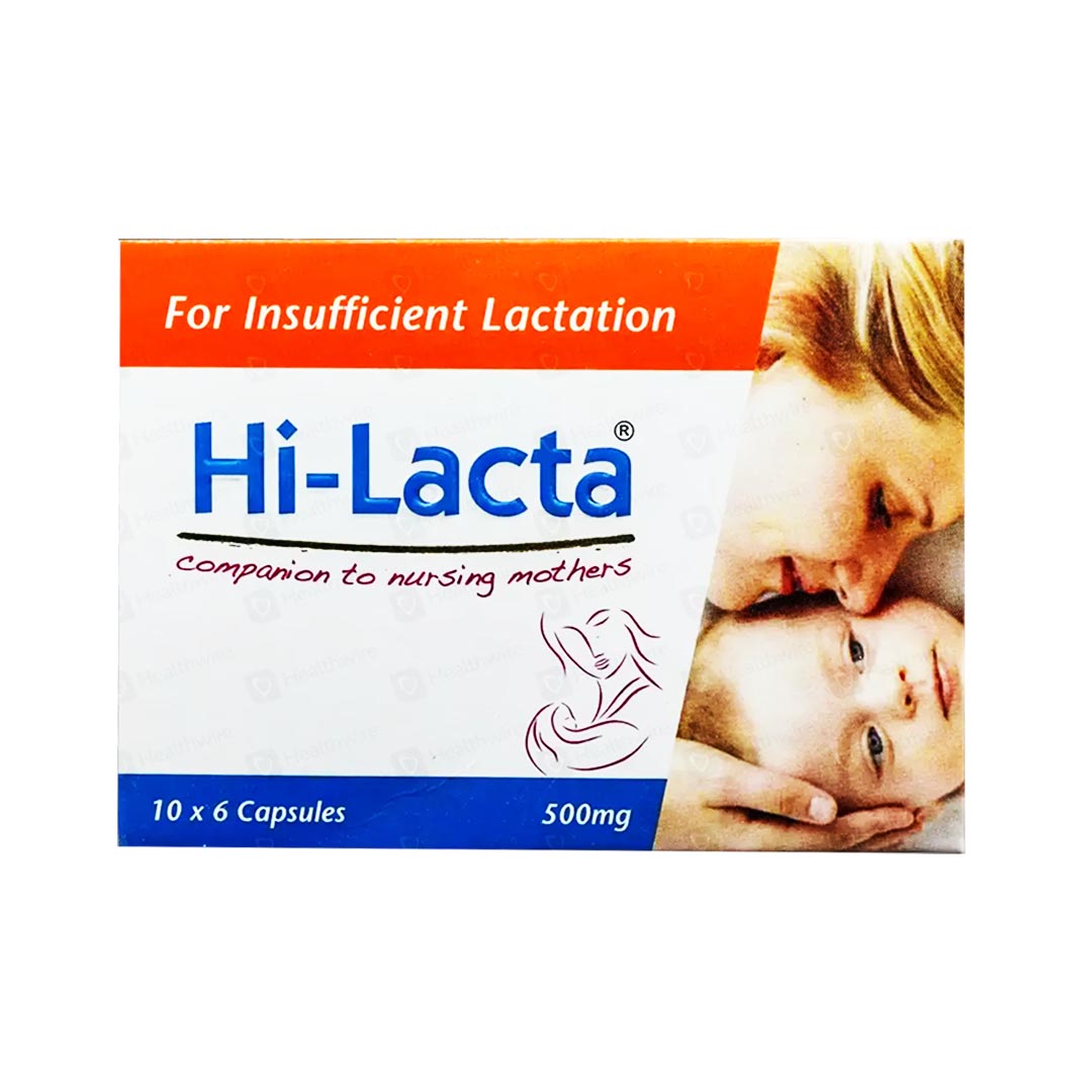 Hi-Lacta Capsules 500mg, 60 Ct - Himont