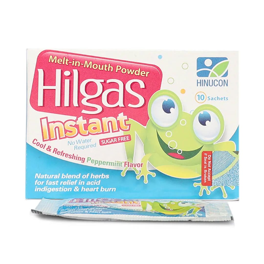 Hilgas Instant Sachet Sugar Free, 10 Ct - Hilton