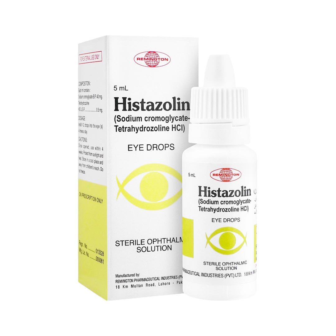 Histazolin Eye Drops, 5ml - Remington Pharma