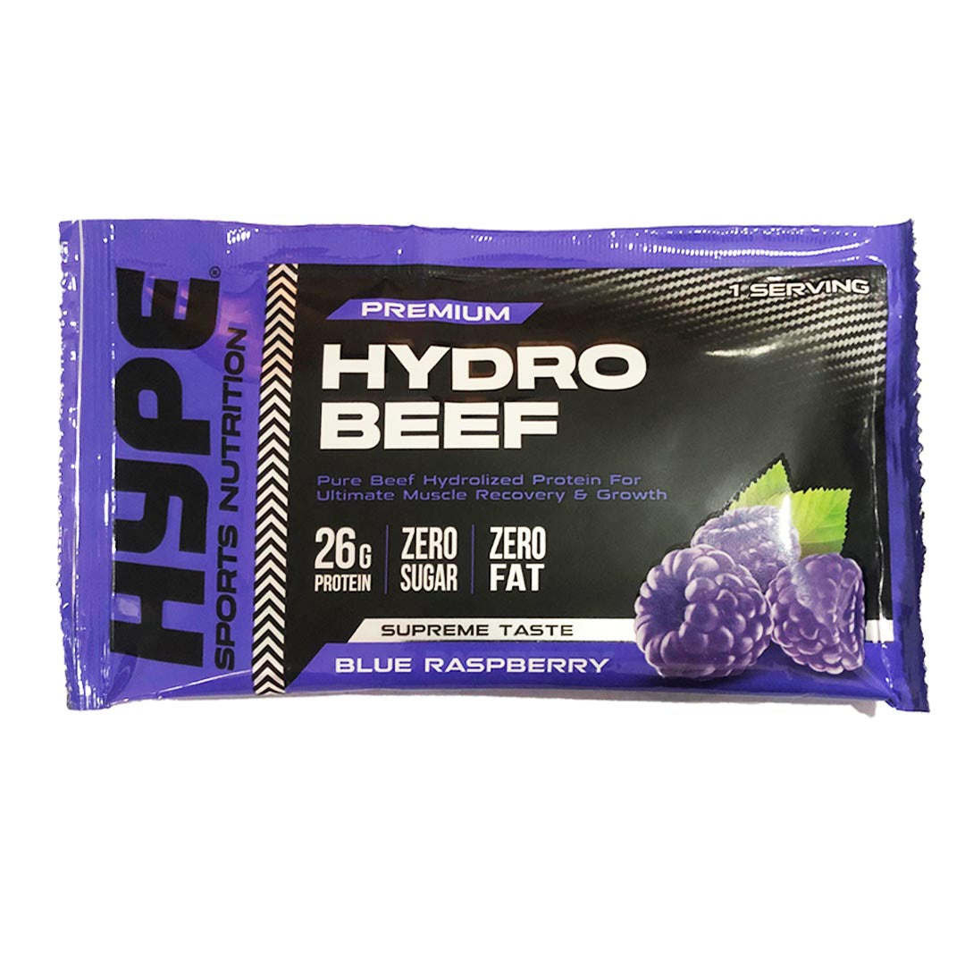 Hype Premium Hydro Beef_Blue Raspberry_-TRIAL PACK_1 Serving