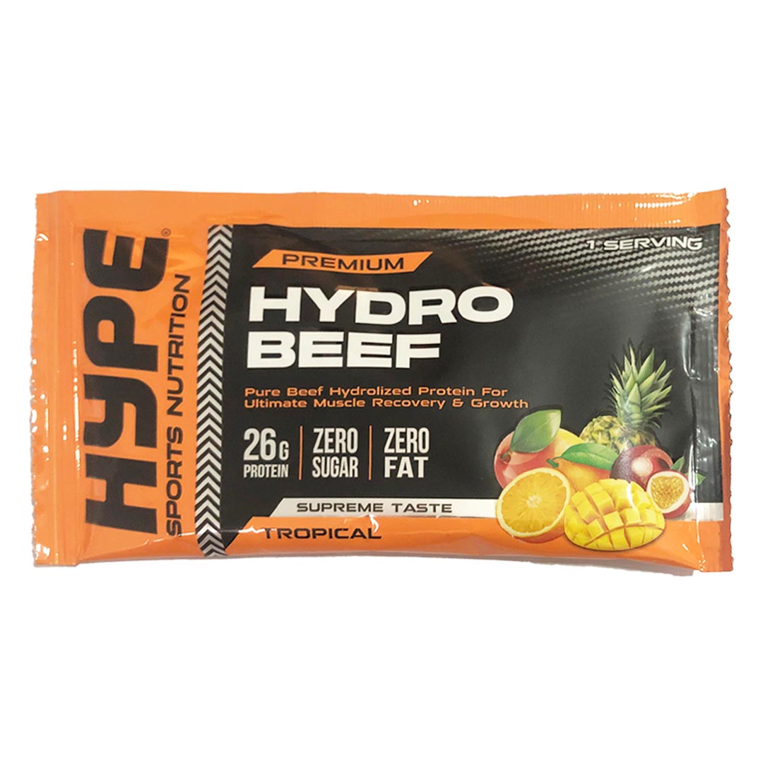 Hype Premium Hydro Beef_Tropical_-TRIAL PACK_1 Serving