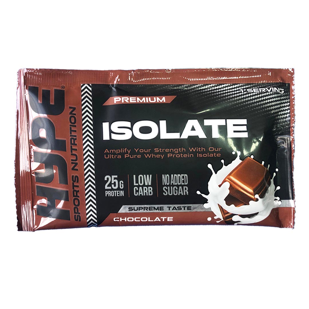 Hype Premium Whey Protein Isolate Sachet_Chocolate_30g
