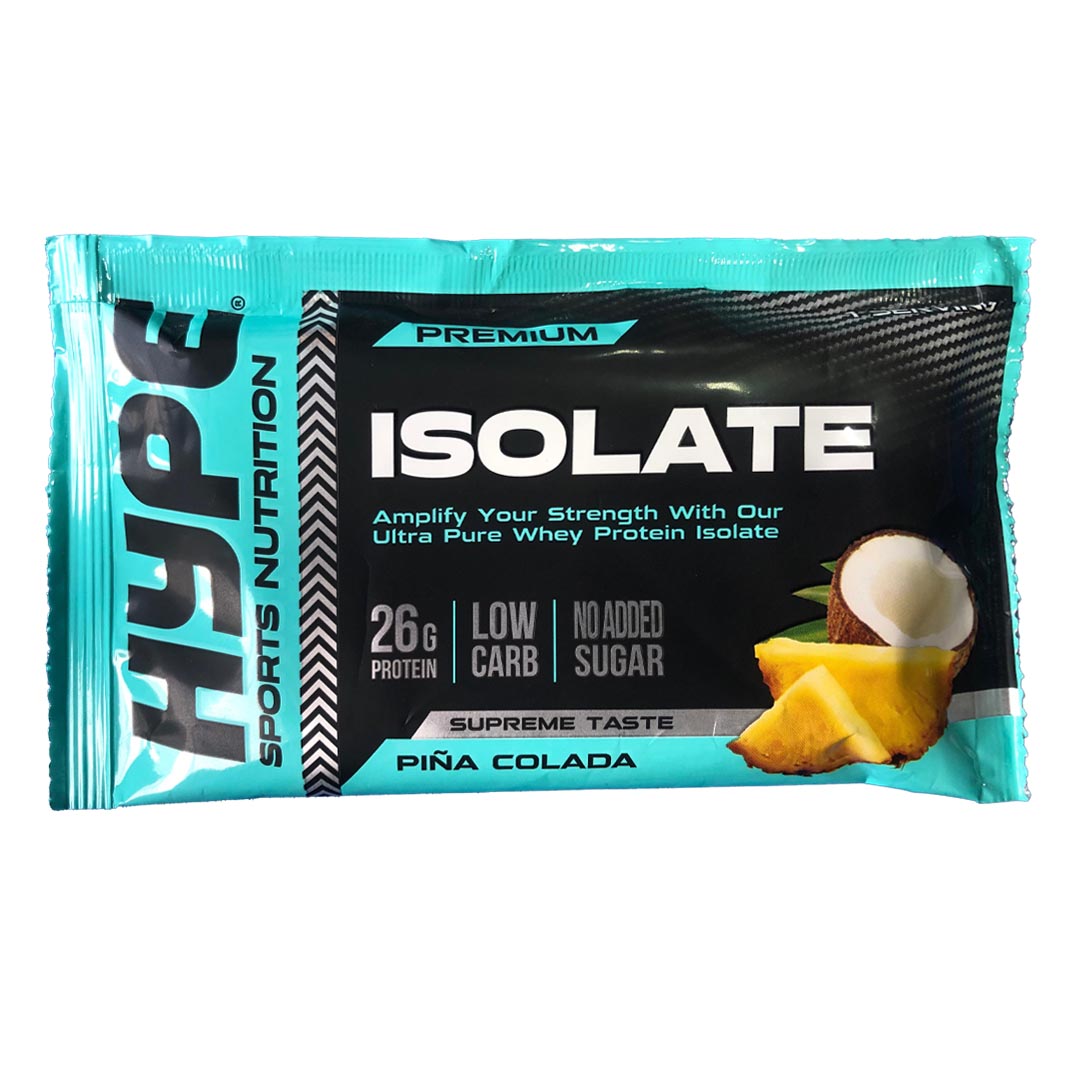 Hype Premium Whey Protein Isolate Sachet_Pina Colada_30g