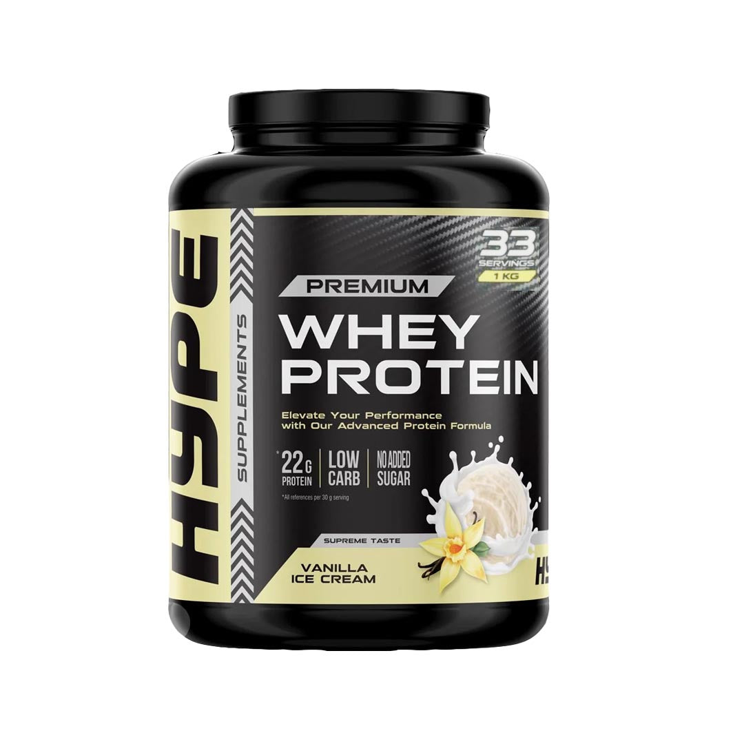 Hype Premium Whey Protein Vanilla Ice Cream 1 kg
