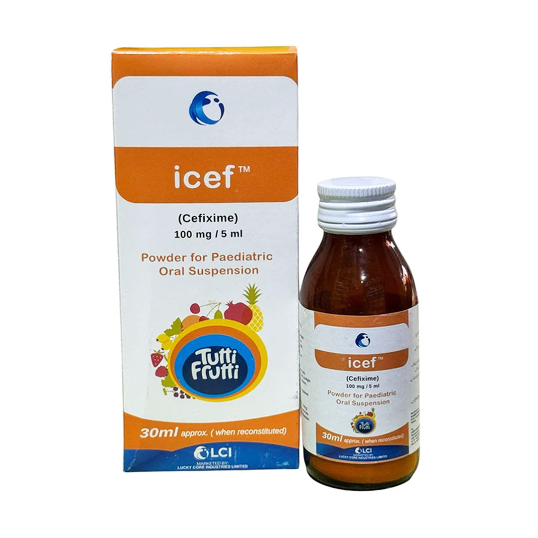 Icef Syrup 100mg, 30ml - LCI